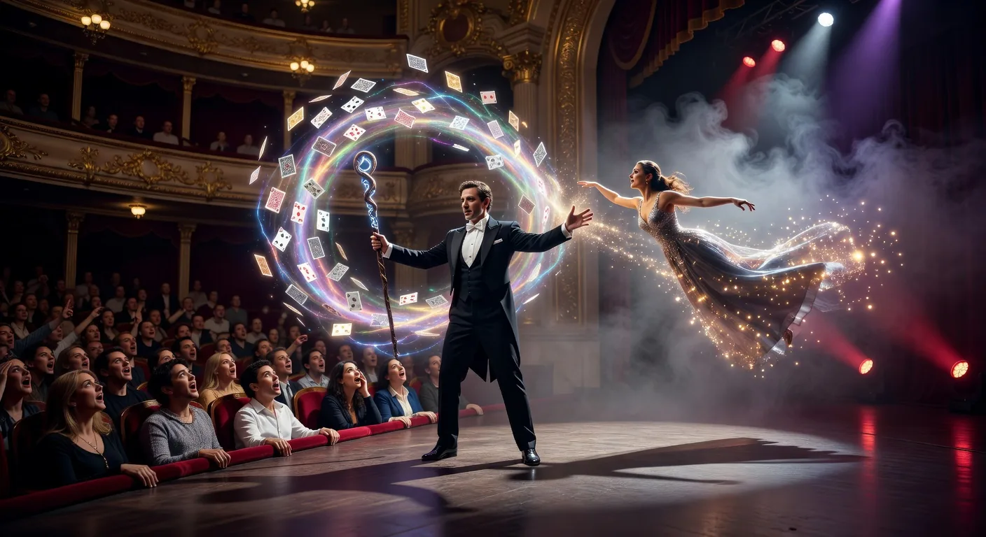 Magical stage show